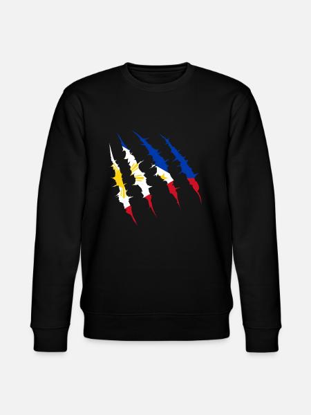 Travel Philippines Gift - Stanley/Stella CHANGER Unisex Organic Sweatshirt - black