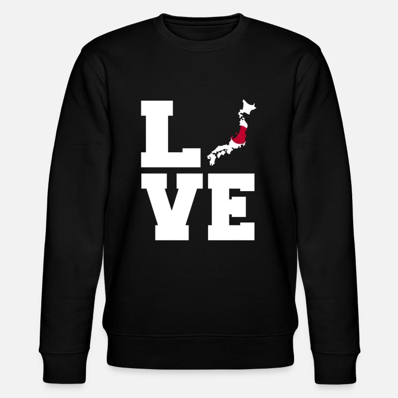 Cadeau Love Japan - Sweat bio CHANGER Stanley/Stella Unisexe - noir