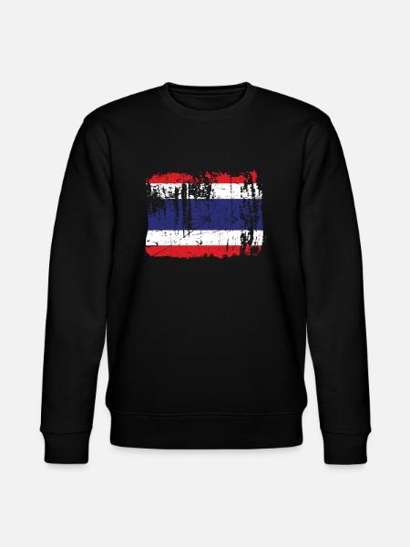 Travel Thailand Gift - Stanley/Stella CHANGER Unisex Organic Sweatshirt - black