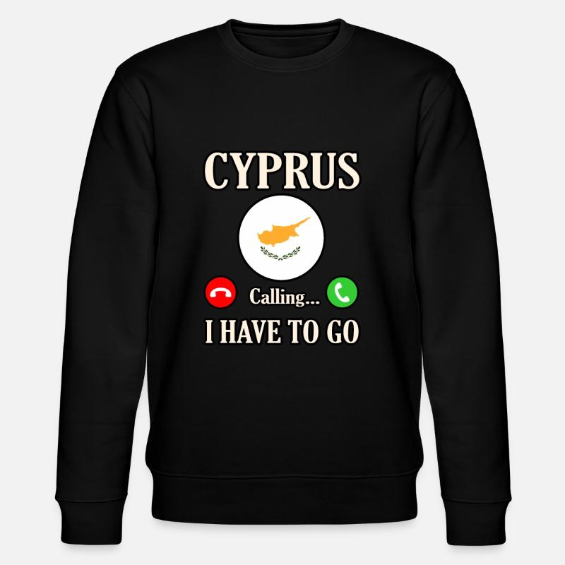 Chypre - Sweat bio CHANGER Stanley/Stella Unisexe - noir