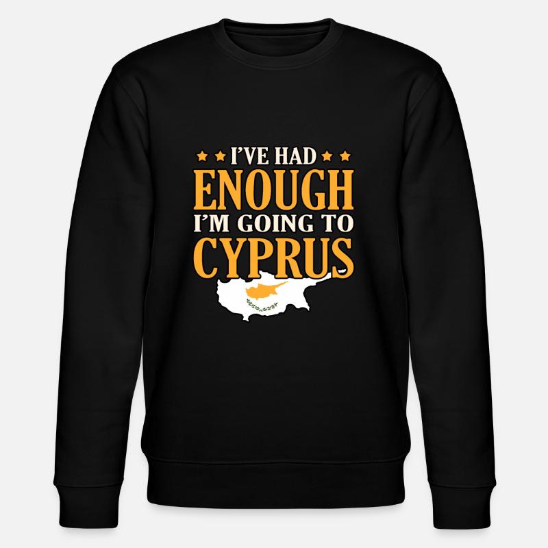 Chypre - Sweat bio CHANGER Stanley/Stella Unisexe - noir