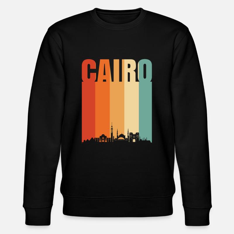 Kairo - Stanley/Stella Unisex Bio-Sweatshirt CHANGER  - Schwarz