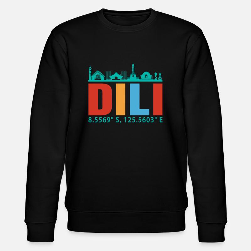 Dili - Stanley/Stella Unisex Bio-Sweatshirt CHANGER  - Schwarz