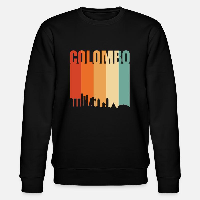 Colombo - Stanley/Stella Unisex Bio-Sweatshirt CHANGER  - Schwarz