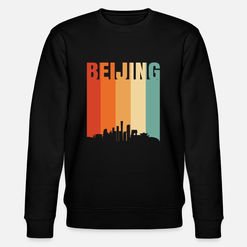 Peking - Stanley/Stella Unisex Bio-Sweatshirt CHANGER  - Schwarz