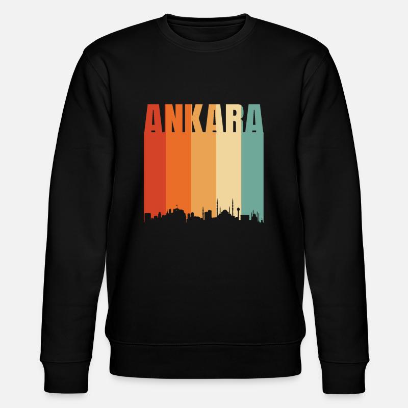 Ankara - Stanley/Stella Unisex Bio-Sweatshirt CHANGER  - Schwarz