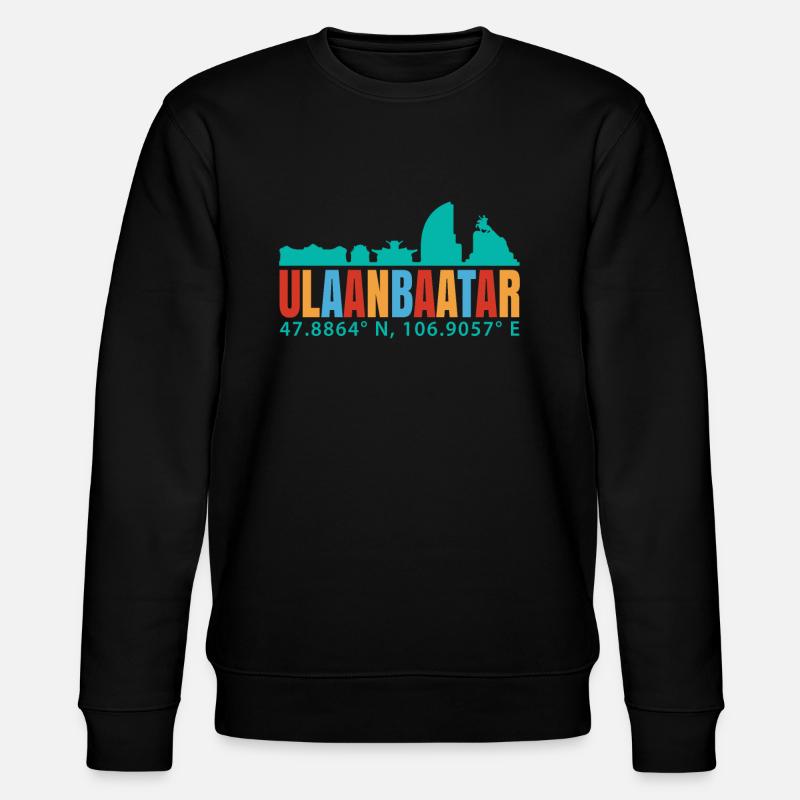 Oulan-Bator - Sweat bio CHANGER Stanley/Stella Unisexe - noir