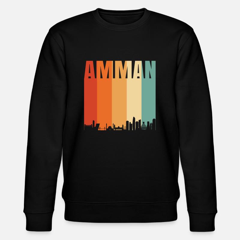 Amman - Sweat bio CHANGER Stanley/Stella Unisexe - noir