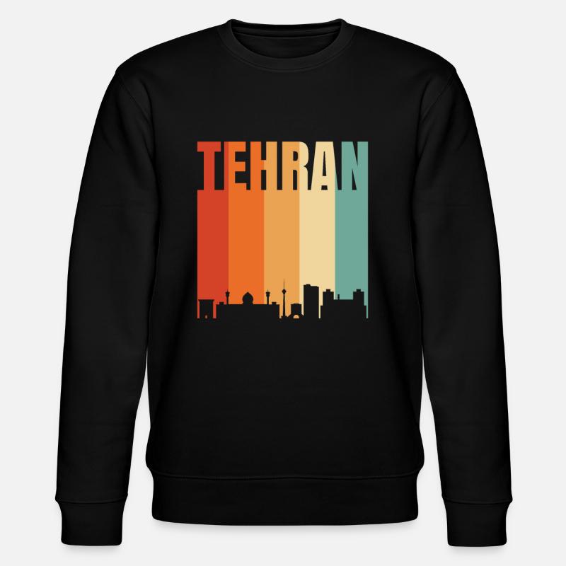 Teheran - Stanley/Stella Unisex Bio-Sweatshirt CHANGER  - Schwarz