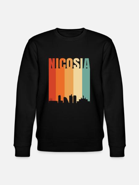 Nicosia - Stanley/Stella CHANGER Unisex Organic Sweatshirt - black