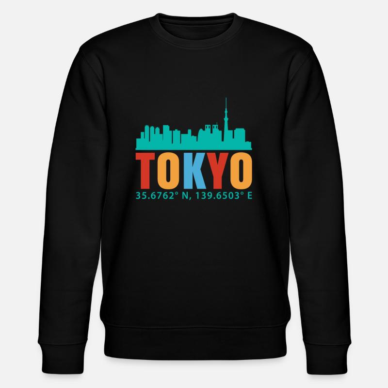 Tokyo - Sweat bio CHANGER Stanley/Stella Unisexe - noir