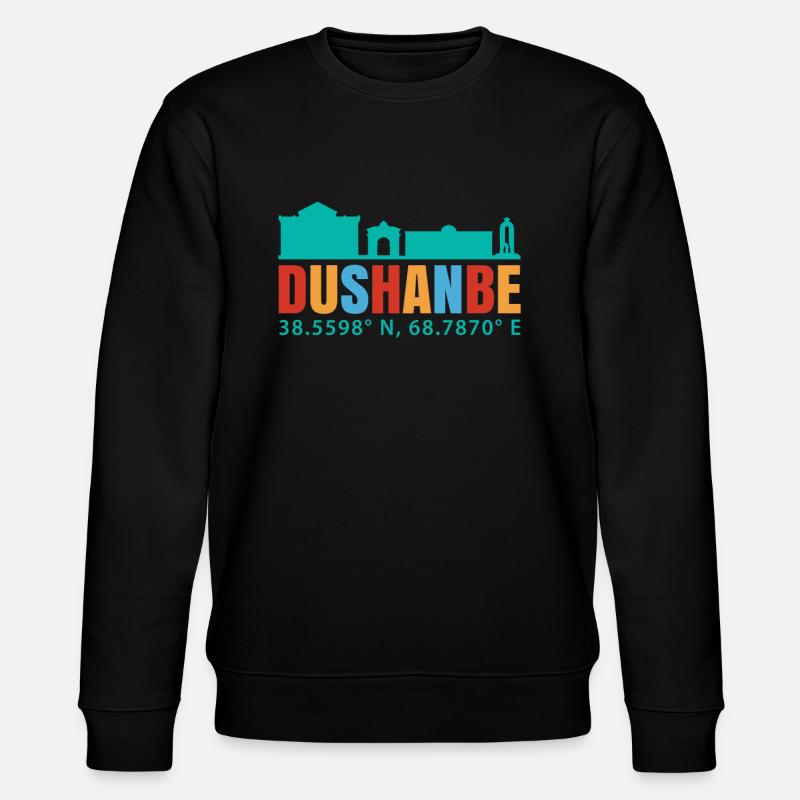 Douchanbé - Sweat bio CHANGER Stanley/Stella Unisexe - noir