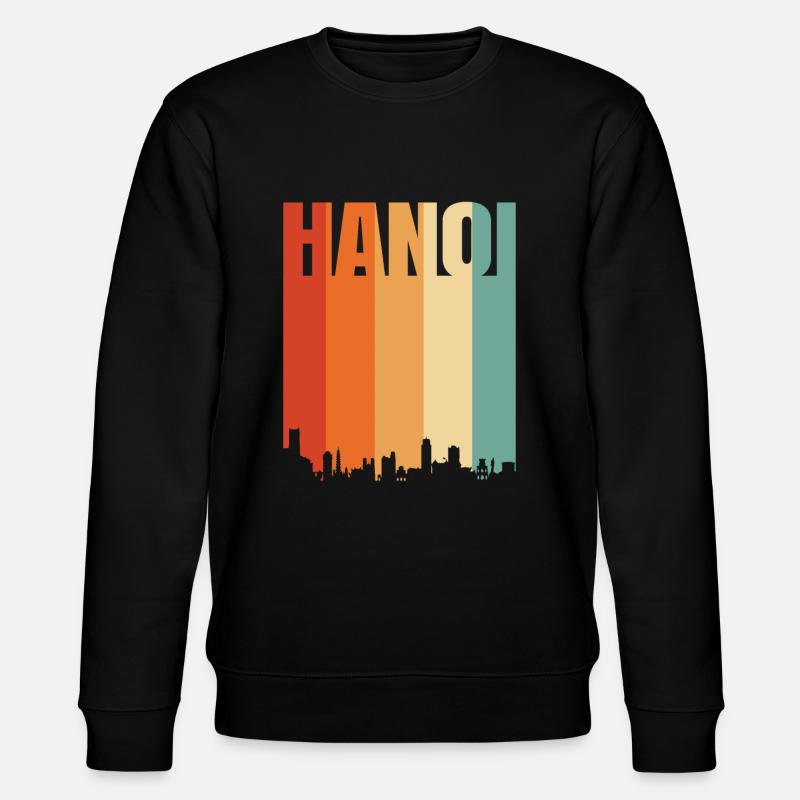 Hanoï - Sweat bio CHANGER Stanley/Stella Unisexe - noir