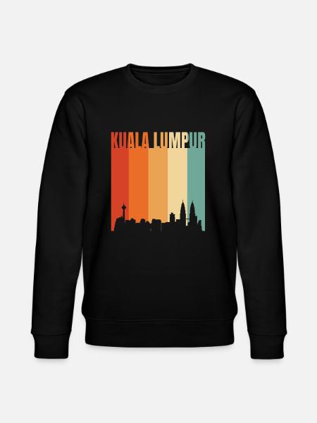 Kuala Lumpur - Stanley/Stella CHANGER Unisex Organic Sweatshirt - black