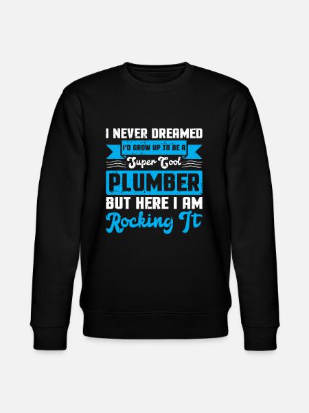 Klempner - Stanley/Stella Unisex Bio-Sweatshirt CHANGER - Schwarz