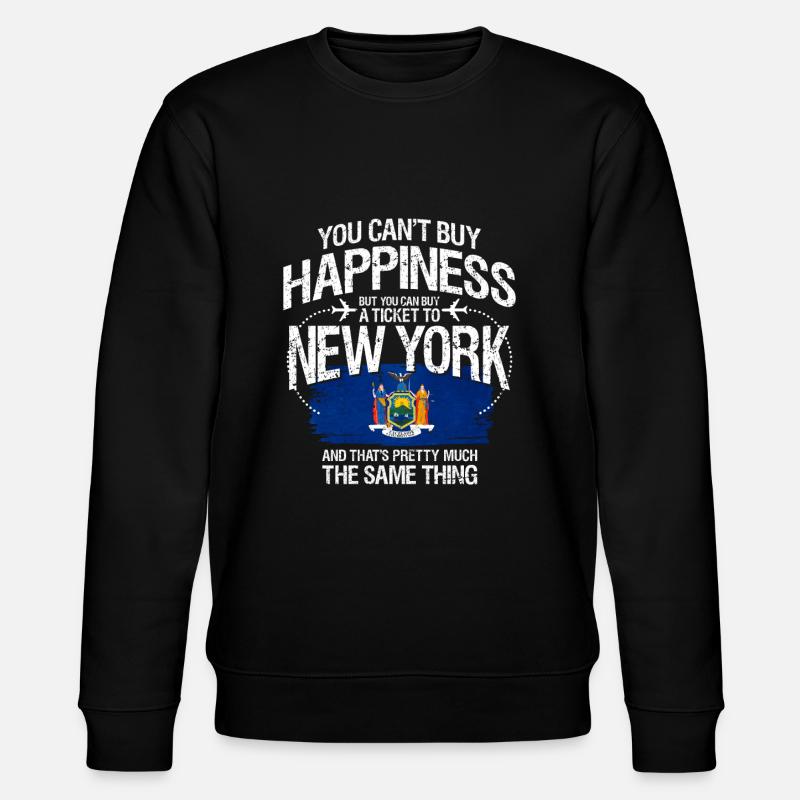 New York - Stanley/Stella Unisex Bio-Sweatshirt CHANGER  - Schwarz