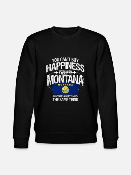 Montana - Stanley/Stella CHANGER Unisex Organic Sweatshirt - black