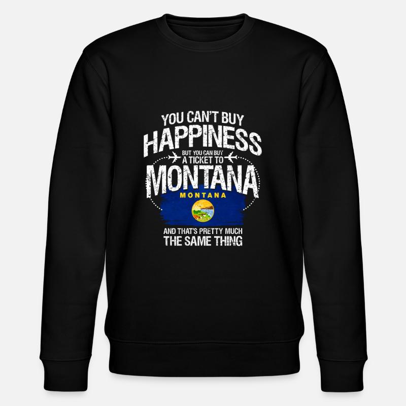 Montana - Sweat bio CHANGER Stanley/Stella Unisexe - noir