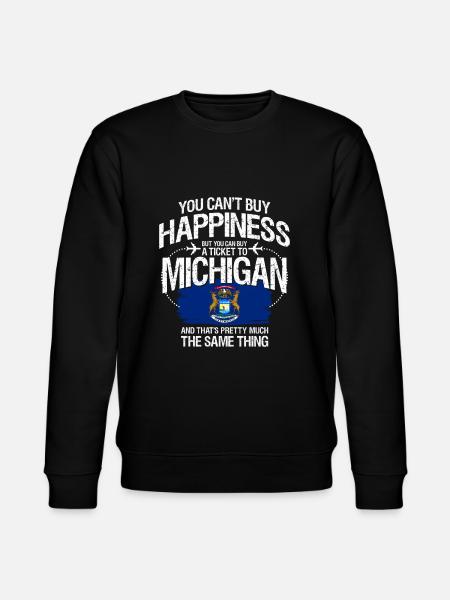 Michigan - Stanley/Stella CHANGER Unisex Organic Sweatshirt - black