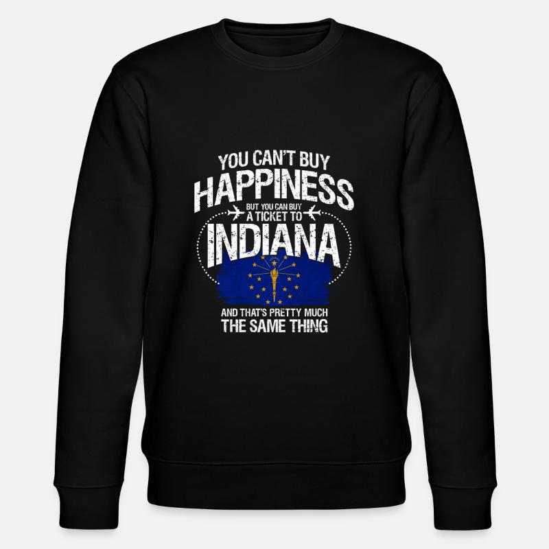 Indiana - Sweat bio CHANGER Stanley/Stella Unisexe - noir