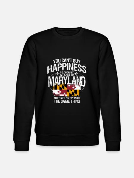 Maryland - Stanley/Stella CHANGER Unisex Organic Sweatshirt - black