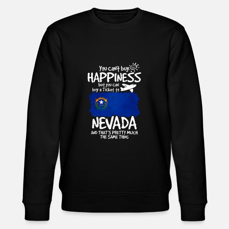 Nevada - Stanley/Stella CHANGER Unisex Organic Sweatshirt - black