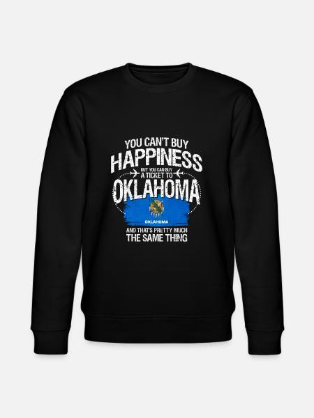 Oklahoma - Stanley/Stella CHANGER Unisex Organic Sweatshirt - black