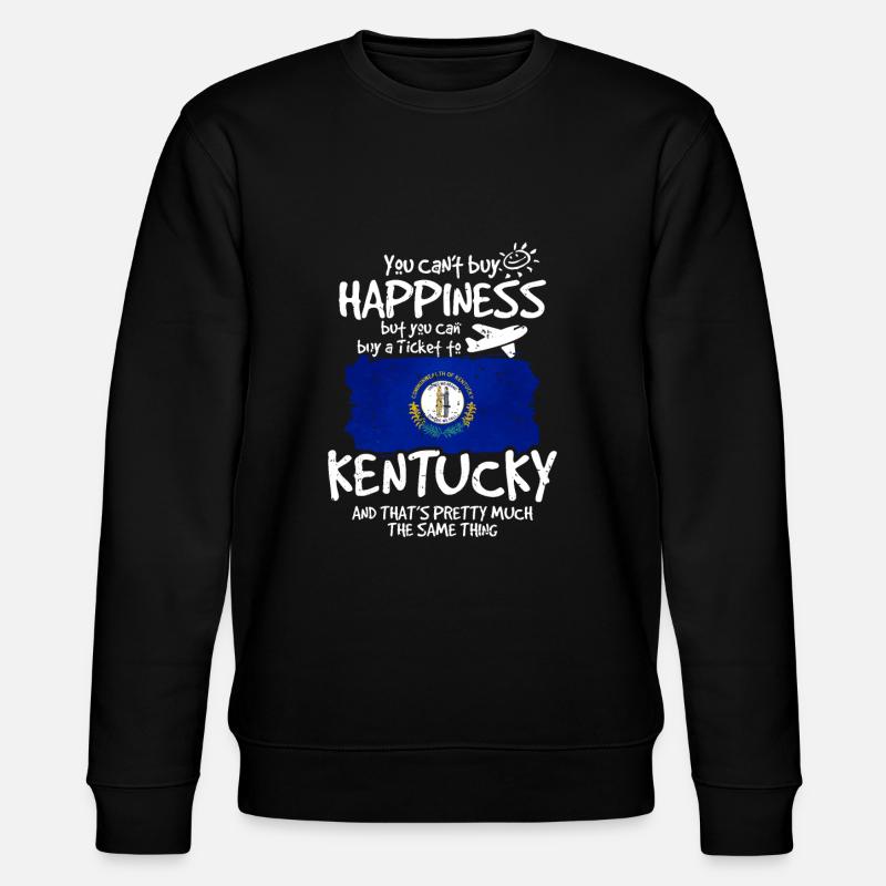 Kentucky - Stanley/Stella Unisex Bio-Sweatshirt CHANGER  - Schwarz