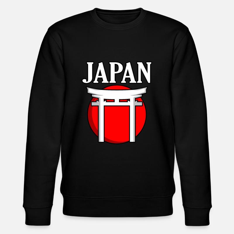 Japan - Stanley/Stella Unisex Bio-Sweatshirt CHANGER  - Schwarz