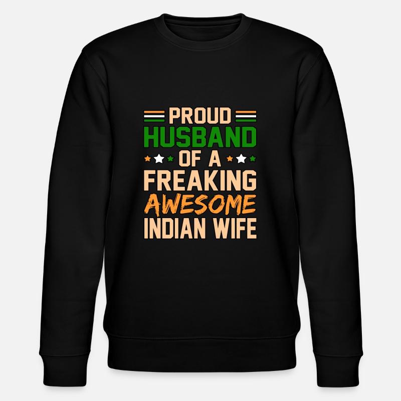 Inde - Sweat bio CHANGER Stanley/Stella Unisexe - noir