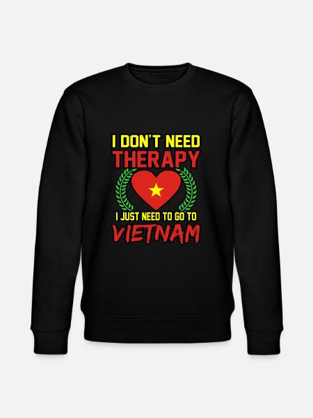 Vietnam - Stanley/Stella Unisex Bio-Sweatshirt CHANGER - Schwarz