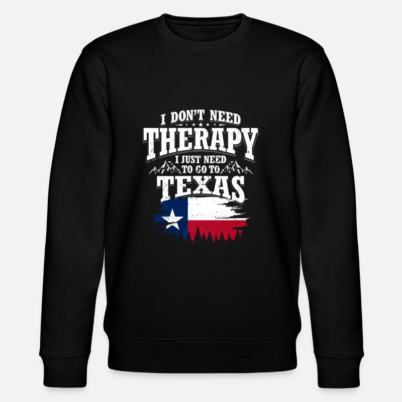Texas - Sweat bio CHANGER Stanley/Stella Unisexe - noir