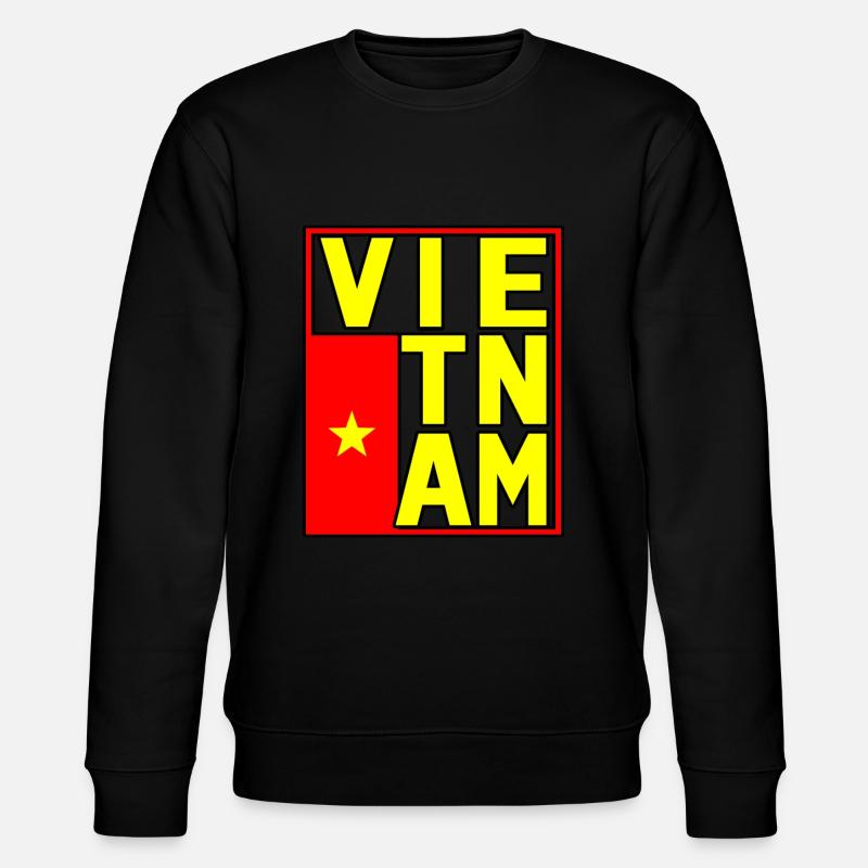 Viet Nam - Stanley/Stella CHANGER Unisex Organic Sweatshirt - black