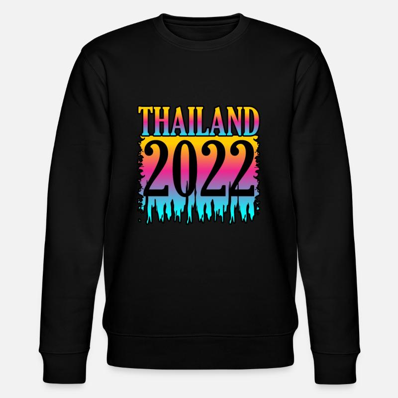 Thailand - Stanley/Stella Unisex Bio-Sweatshirt CHANGER  - Schwarz