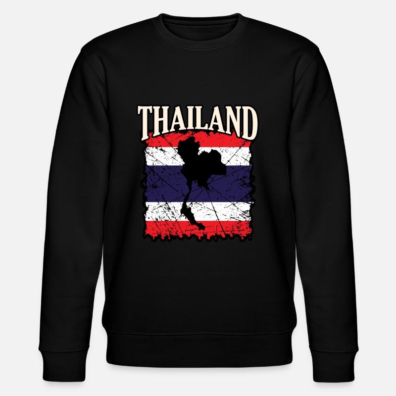 Thailand - Stanley/Stella Unisex Bio-Sweatshirt CHANGER  - Schwarz