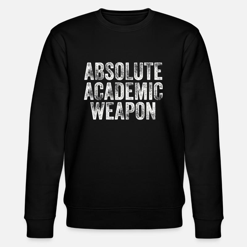 Arme académique absolue des étudiants - Sweat bio CHANGER Stanley/Stella Unisexe - noir