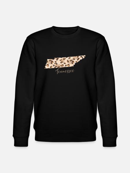 Tennessee Leo State Tennessee - Stanley/Stella CHANGER Unisex Organic Sweatshirt - black