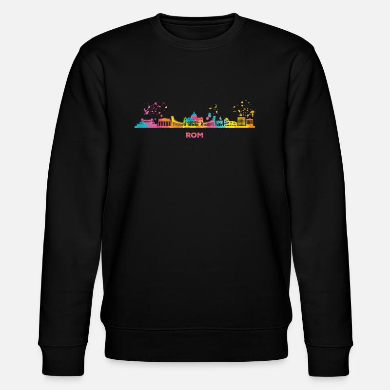 Horizon romain Rome - Sweat bio CHANGER Stanley/Stella Unisexe - noir