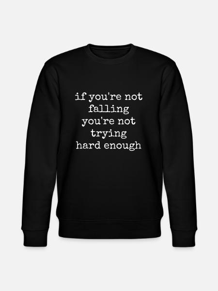 Wing Foil Wingsurfing Foil Wing - Stanley/Stella CHANGER Unisex Organic Sweatshirt - black