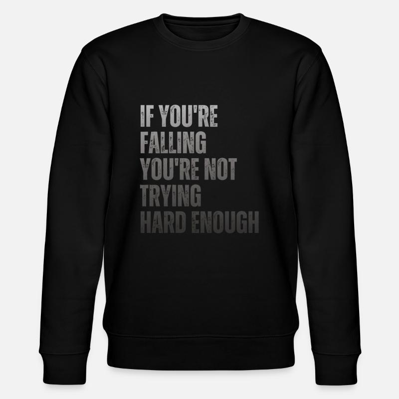 Wing Foil Wingsurfing Foil Wing - Stanley/Stella Unisex Bio-Sweatshirt CHANGER - Schwarz