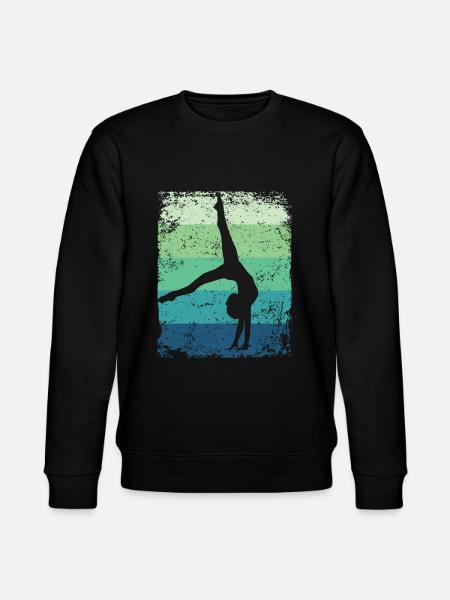 Gymnaste Gymnaste Gymnastique Rythmique Rétro - Sweat bio CHANGER Stanley/Stella Unisexe - noir