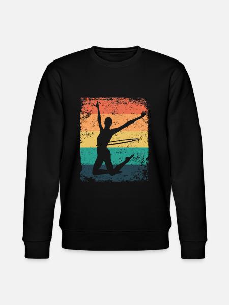 Gymnaste Gymnastique Rétro Rythmique Mature - Sweat bio CHANGER Stanley/Stella Unisexe - noir