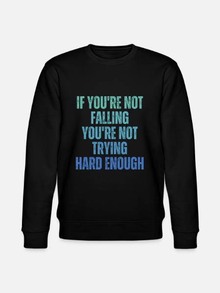 Wing Foil Wingsurfing Foil Wing - Stanley/Stella CHANGER Unisex Organic Sweatshirt - black