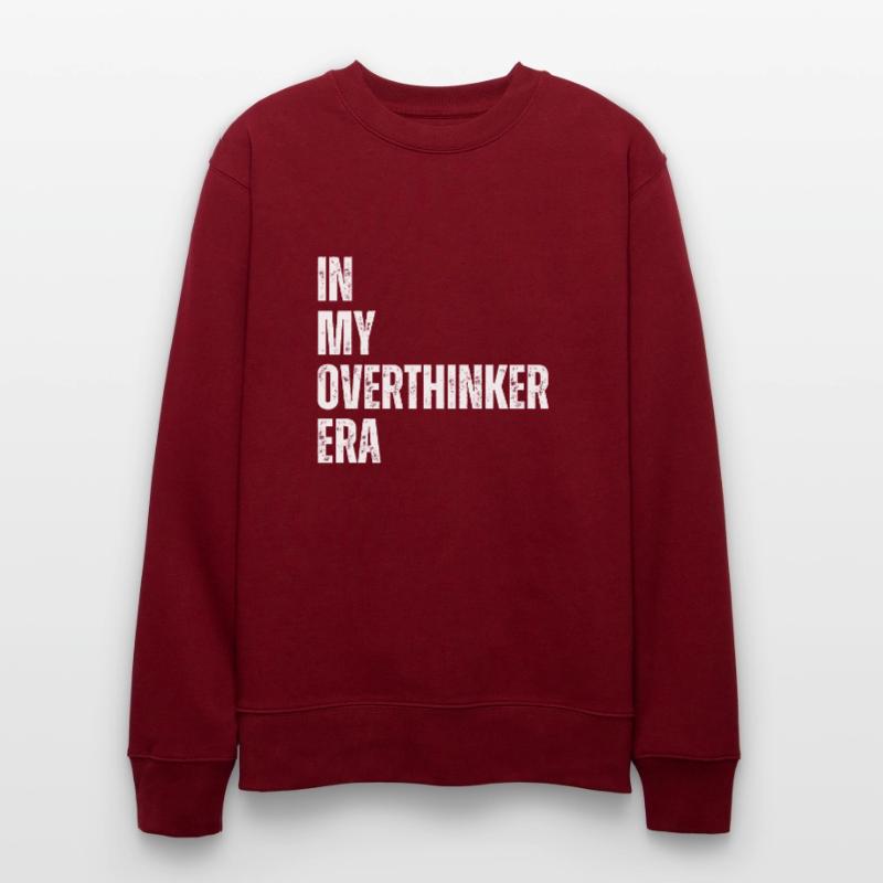Dans mon ère Overthinker Overthink Sweat bio CHANGER Stanley/Stella Unisexe