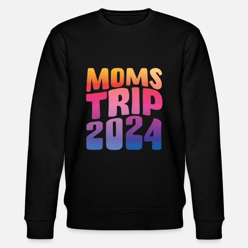 Moms Trip 2024 - Stanley/Stella Unisex Bio-Sweatshirt CHANGER  - Schwarz