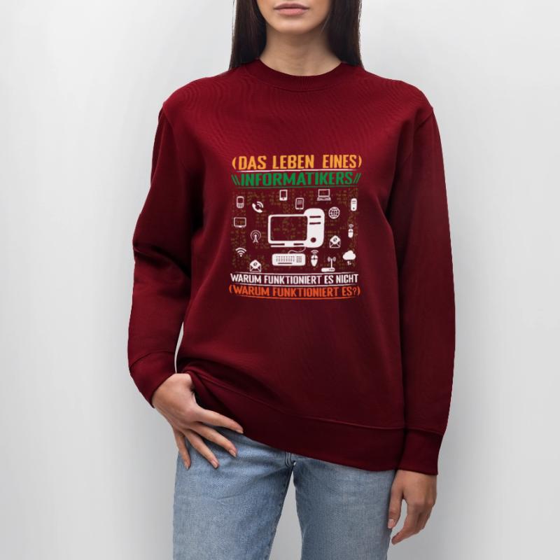 Informatiker Admin Programmierer Programm Stanley/Stella Unisex Bio-Sweatshirt CHANGER 