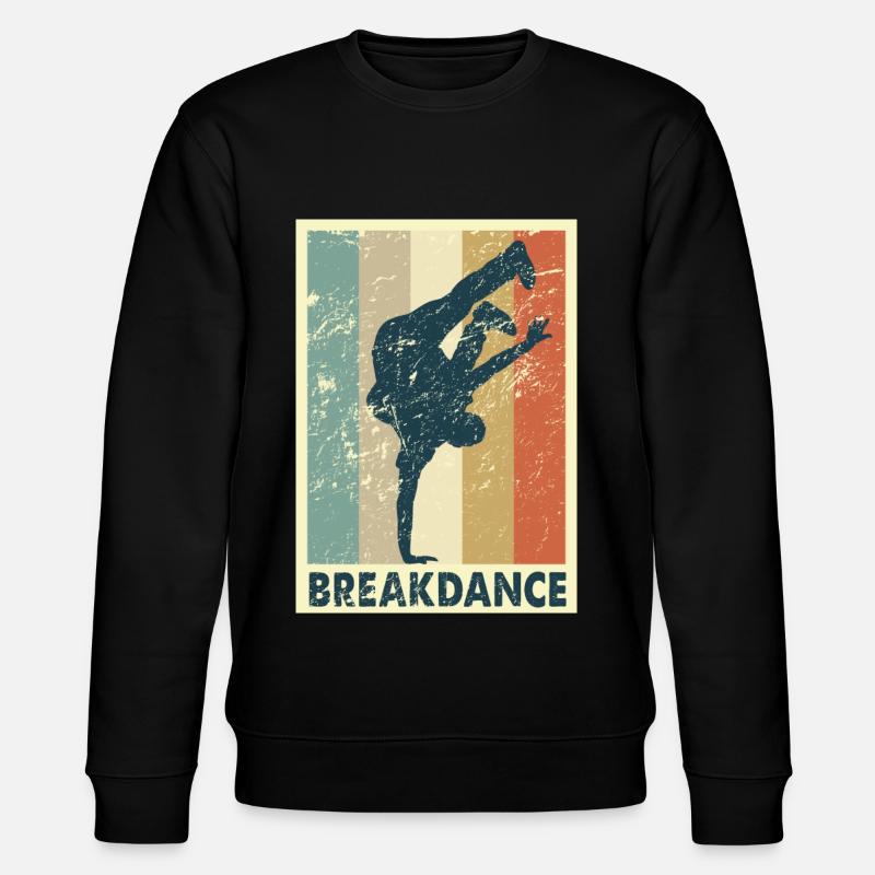Breakdance - Stanley/Stella Unisex Bio-Sweatshirt CHANGER  - Schwarz
