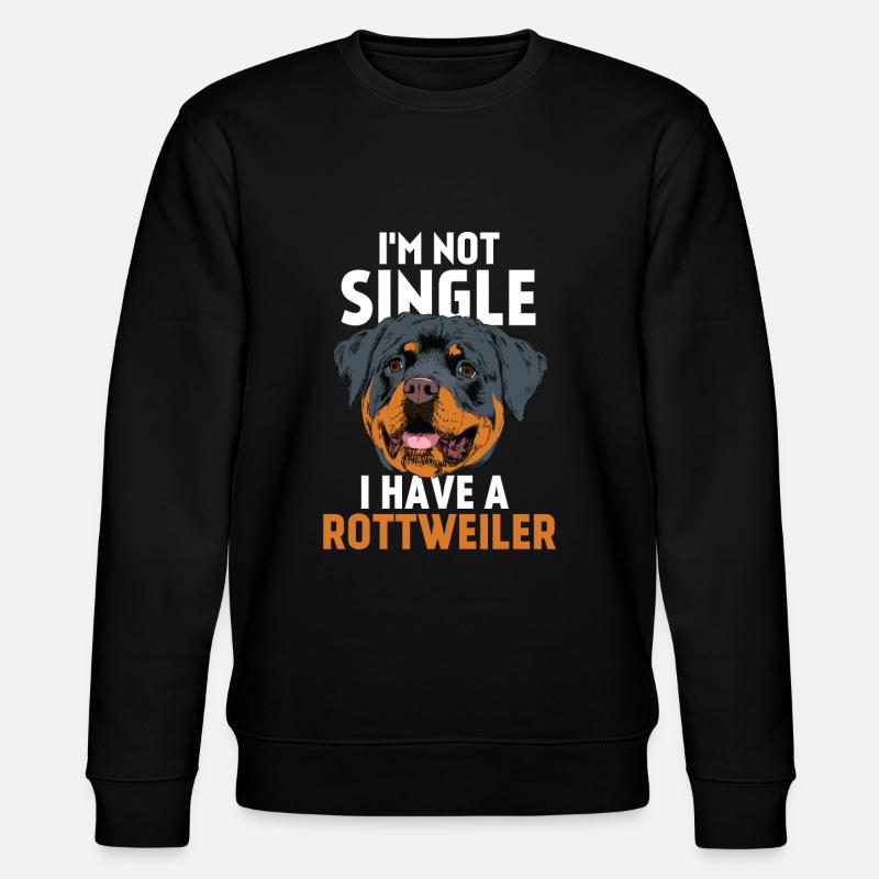 Rottweiler chien - Sweat bio CHANGER Stanley/Stella Unisexe - noir