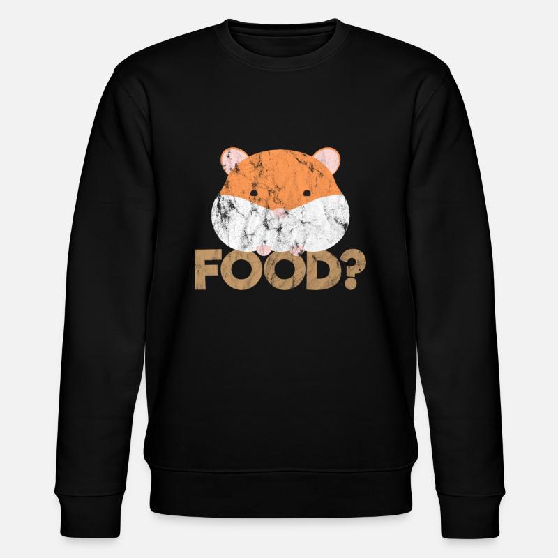 Cute animals - Stanley/Stella Unisex Bio-Sweatshirt CHANGER  - Schwarz