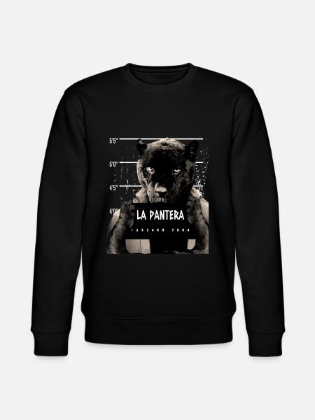 Animal Print Schwarzer Panther - Stanley/Stella Unisex Bio-Sweatshirt CHANGER  - Schwarz